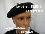 Bret - Bret basque - Bret basque Noir / Marine trs fonc