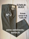 Pantalon Homme Habill Grande Taille