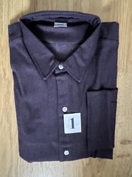 Chemise Grand-Panet, Promo, Taille 5, Chevrons Violet fonc