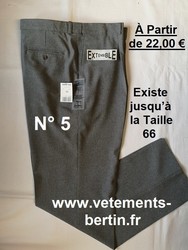 Pantalon Homme Habill Grande Taille