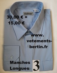 Chemise homme bleu ciel