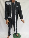 Combinaison de Travail Verte, de marque LMA, jusqu&#039; la Taille 12, Polyester - Coton