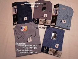 Pyjama homme grande taille, numro 1  5, composition, www.vetements-bertin.fr   