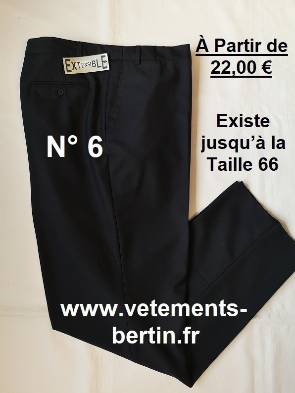 ② Pantalon habillé jeune homme taille 38 bleu foncé — Pantalons — 2ememain